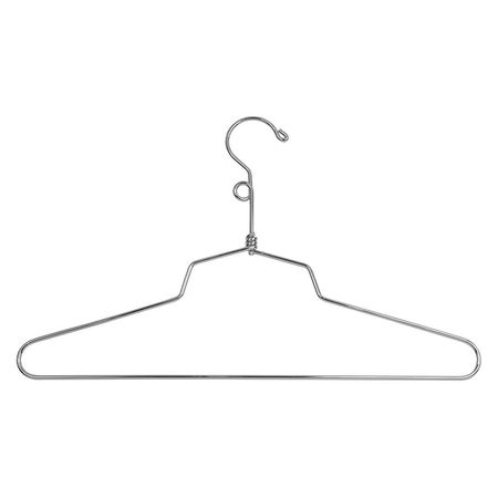 ECONOCO Blouse/Dress Hanger Metal, 14", PK100 SLD/14-LH