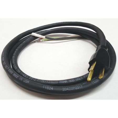 QUINCY LAB Cord and Plug, 6 ft., 230 Volt 101-1403-1