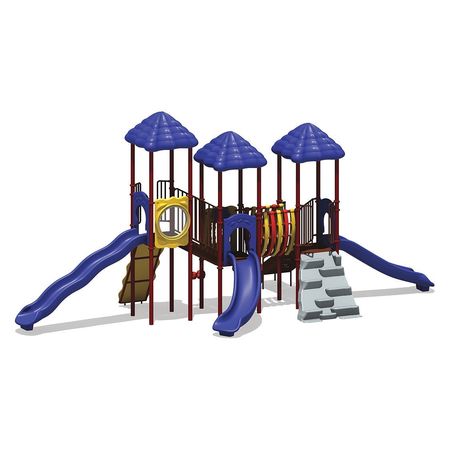 Ultraplay Rainbow Lake Playground, Red/Blue UPLAY-012-P