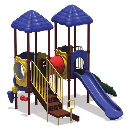 Ultraplay Signal Springs Playground, Red/Blue UPLAY-003-P