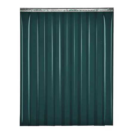 TMI Welding Strip Curtain, Green, 6" W x 6" H SD48-0806-06