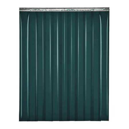 TMI Welding Strip Curtain, Green, 6" W x 8" H SD48-0808-06