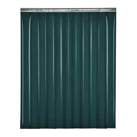 TMI Welding Strip Curtain, Green, 10" W x 8" H SD48-0808-10