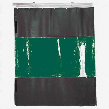 TMI Weld Curtain, Green, 6" W x 10" H CU1856-0610