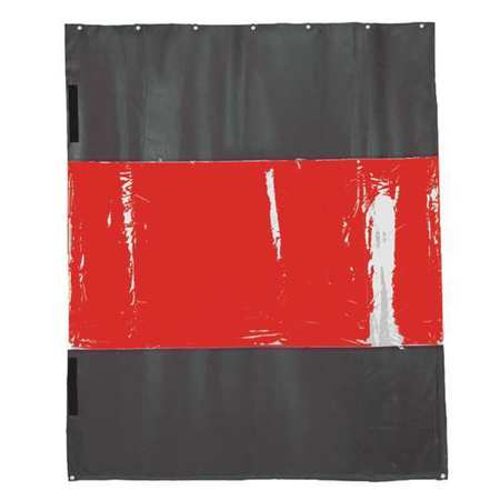 TMI Weld Curtain Replacement, Red, 12x8" CU1854-1208R