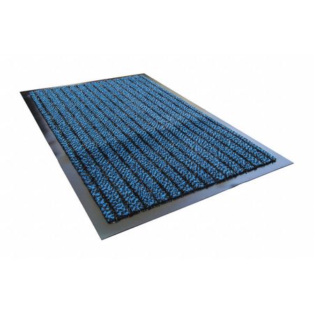 FLOORTEX Door Mat, Blue, 24 in W x FR42432ULTBL