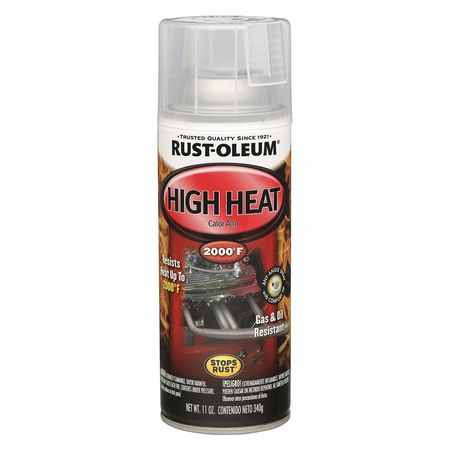 Automotive Spray Paint, Auto, Hiheat, Gloss Clear 260771