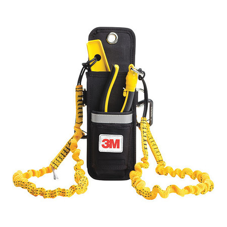 3M DBI-SALA Tool Pouch, Holster Belt, Black, Polyester 1500106