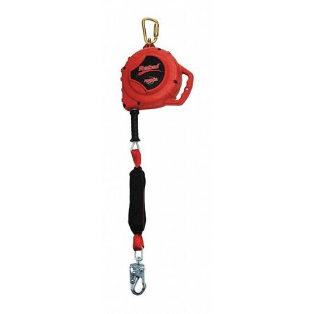 3M Protecta Leading-Edge Self Retracting Lifeline, 33 ft., Red 3590543