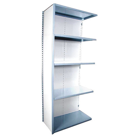 EQUIPTO VGrip Shelf Closed Add7"x1Dx4W-w5 shl, WH 671W5A-WH