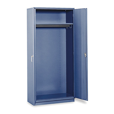 EQUIPTO Wardrobe Cabinet 36"W x18"Dx78"H, BL 1712-BL
