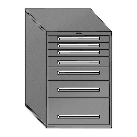 EQUIPTO Mod Drawer Cabinet W/ Divider, 30", RD 4414-01-RD