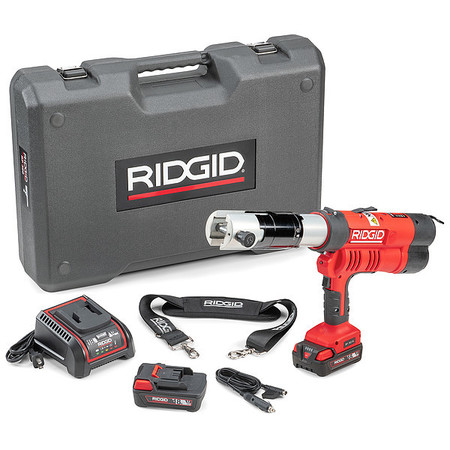 RIDGID Cordless Press Tool Kit, 20.9" L, 18 V 65468