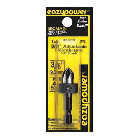 EAZYPOWER Adjustable Countersink, 3/8", 1/4" Shank 30059