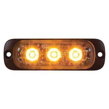 BUYERS PRODUCTS Thin 3.5 Inch Amber Strobe Light 8892300