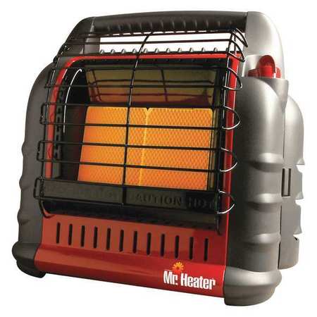 Mr. Heater Big Buddy Heater, Mass and Canada Version, Liquid Propane, 12" Wx F274865