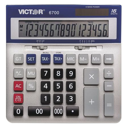 VICTOR Desktop Calculator, Large 6700