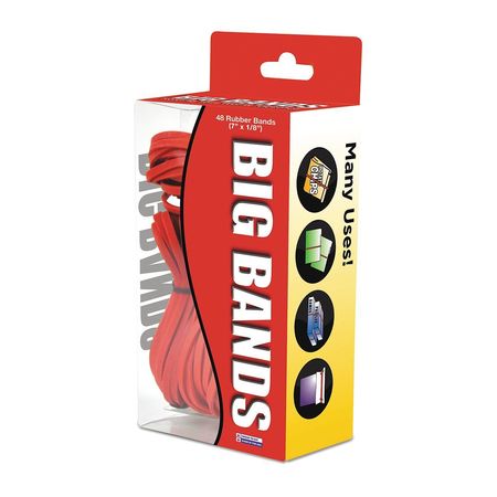 ALLIANCE Rubberbands, Red, PK48 00699