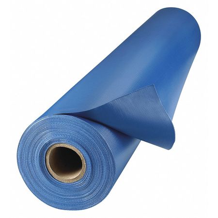 STEINER Blue Welding Curtain, 61"X100Yd Roll 335-61R
