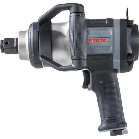PROTO Inline Air Impact Wrench, 12 cfm, 1", Free Speed: 5000 rpm J199WP
