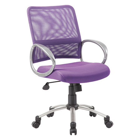 Boss Mesh Task Chair, Loop, Purple B6416-PR