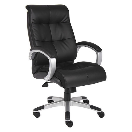 BOSS Executive Chair, Fixed, Black B8771S-BK