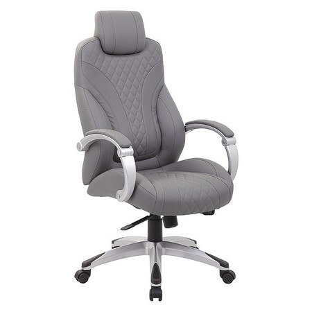 BOSS Executive Chair, Hinged, Grey B8871-GY