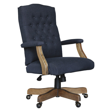 BOSS Executive Chair, Fixed, Denim Blue B905DW-NV