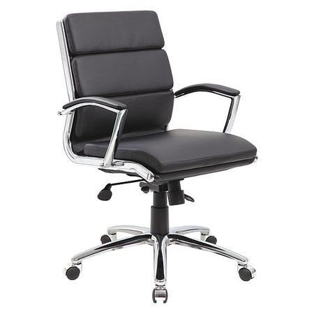 BOSS Executive Chair, Fixed, Black B9476-BK