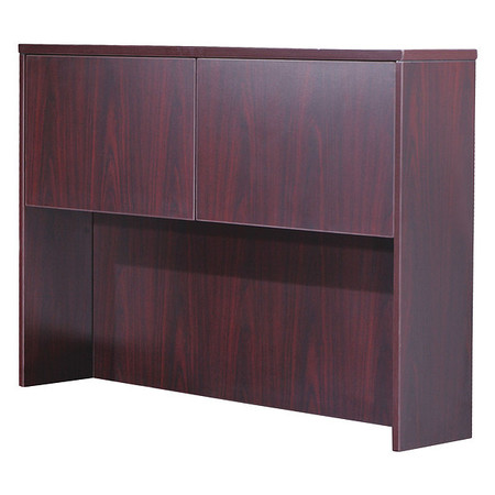 Boss Hutch With 2 Doors, Mahogany 48"x12"x36 N339-M