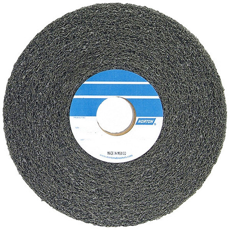 NORTON ABRASIVES Convolute Wheel, 6" dia, 3,000 RPM 66261058512