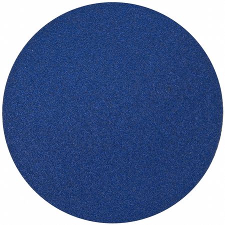 NORTON ABRASIVES Sanding Disc, Zirconia Alumina, 12" dia 66261138318