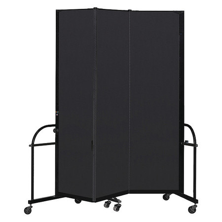 SCREENFLEX Heavy Duty Room Divider, 3 Panel, 7 ft. 4" HFSL743-DX