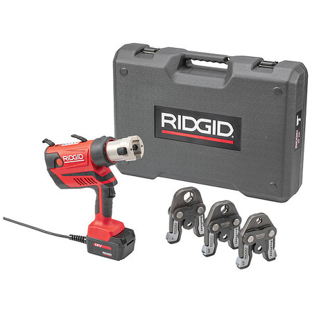 RIDGID Corded Press Tool Kit, 11.3" L, 18 V 67073