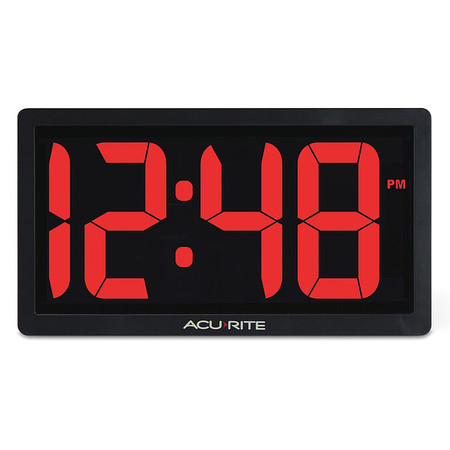 Zoro Select LED Digital Clock W/ Auto Dimming Brightness, 10" 75099M