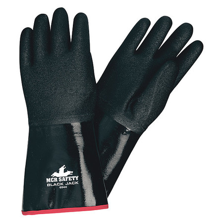 Mcr Safety Multi-Dipped Neoprene Gloves, Black, XL, PR 6944XL