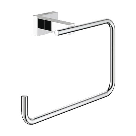 GROHE Essentials Cube Towel Ring Chrome 40510001