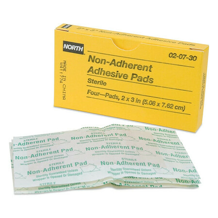 HONEYWELL Gauze Pad, Sterile, White, Unitized, PK4 020730