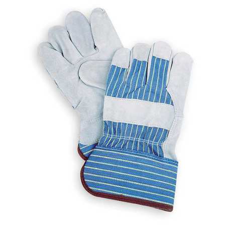 CONDOR Leather Gloves, Safety Cuff, XL, PR 2MDD2