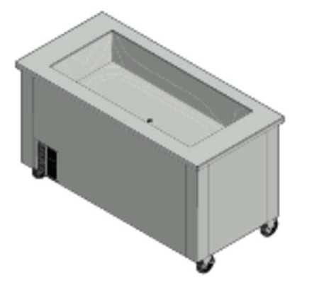 DINEX Cold Food Table, 4 Well DXP4BCM