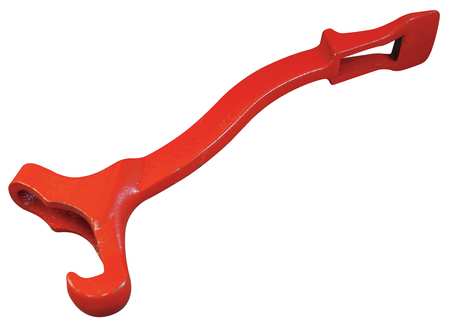 MOON AMERICAN Spanner Wrench, Red Malleable Iron 874-8