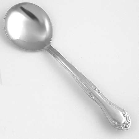Walco Bouillon Spoon, Length 5 1/4 In, PK24 WL1112