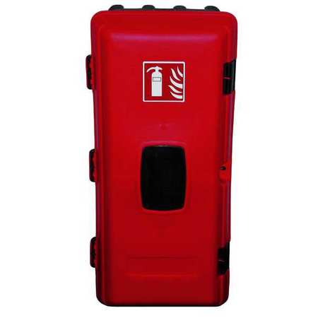 Jonesco Fire Extinguisher Cabinet, Surface Mount, 23 1/2 in Height, 10 lb JEBE06