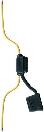 Eaton Bussmann Fuse Holder, 0 to 20A Amp Range, Not Class Rated UL Class, 1 Poles, Wire Leads HHF
