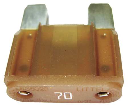 EATON BUSSMANN Automotive Fuse, MAX Series, 70A, 32V DC, Non-Indicating MAX-70