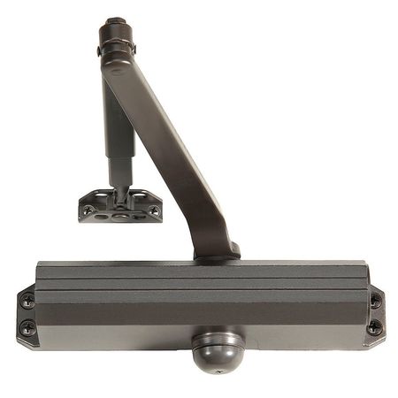 Yale Manual Hydraulic Yale 51 Door Closer Heavy Duty Interior and Exterior, Dark Bronze 51 X 690