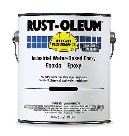 RUST-OLEUM Epoxy Paint, Dunes Tan, Gloss, 1 gal., 200 to 350 sq. ft./gal., None Series 5371408