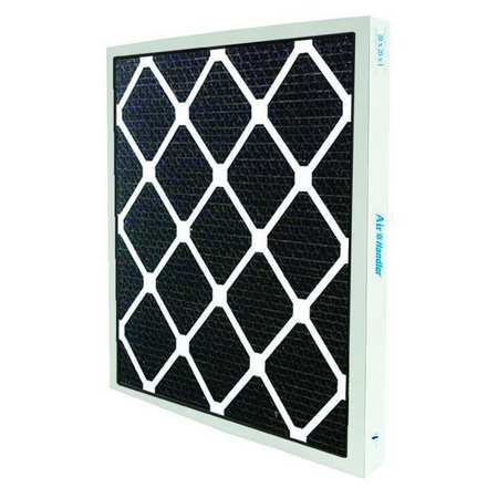 AIR HANDLER Activated Carbon Air Filter, 24x24x1" 6W740