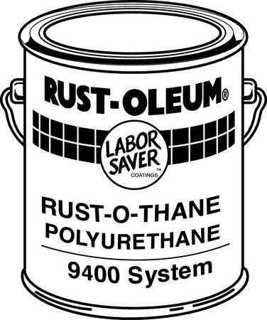 Rust-Oleum Paint and Activator, White, Polyurethane 9492
