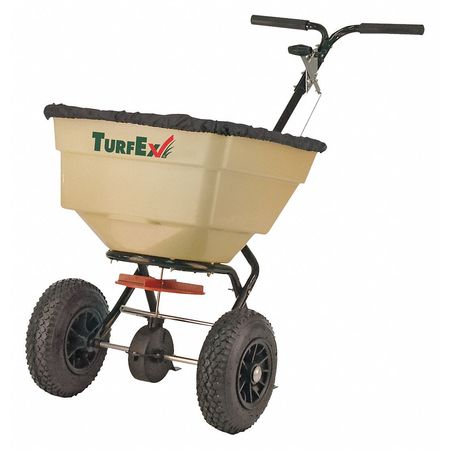 Turfex 100 lb. capacity Broadcast Walk Behind Spreader TS45